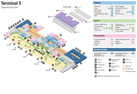 heathrow terminal 5 map.